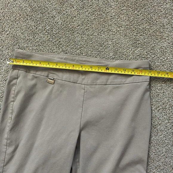 Gently loved Alfani tan pants; sized 14 - Picture 3 of 6
